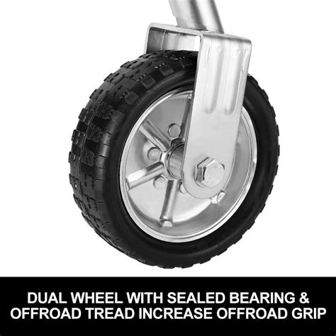 Caravan 10 Inch Swivel Jockey Wheel Heavy Duty 1000kg