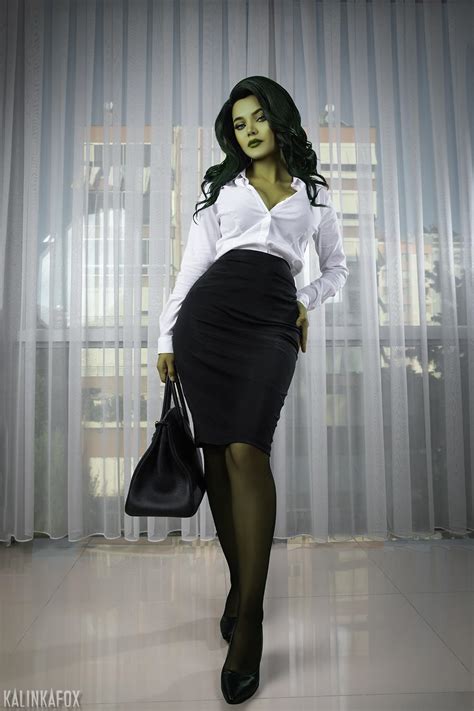 She Hulk By KalinkaFox Marvel R Cosplaygirls