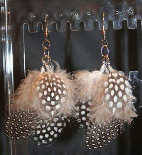 Feather Earrings You Can See How They Put Several Feathers On One