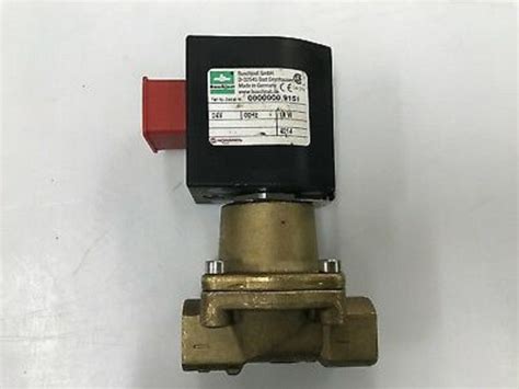 IMI Norgren Buschjost 8264000 9150 2 Way 1 4 NPT Solenoid Valve 24V DC