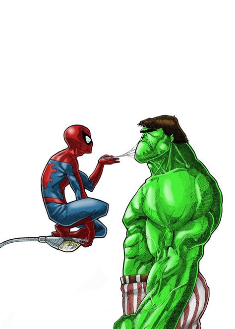 #Hulk #Fan #Art. (Spider-Man and Hulk) By: Drawingjeffrey. ÅWESOMENESS!!!™ ÅÅÅ+ | Hulk spiderman ...