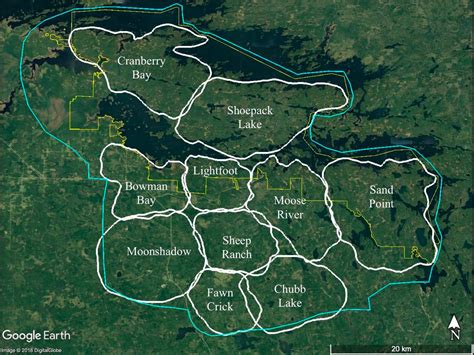 Voyageurs National Park Map