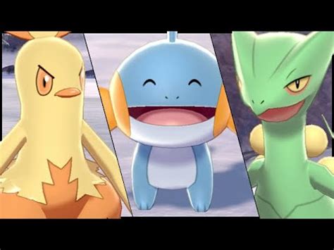 How To Get All Hoenn Starters In Pokemon Sword And Shield Crown Tundra