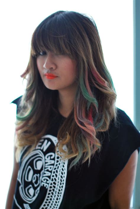 Lucy And The Runaways Chalking My Balayage Hair A DIY Tutorial With