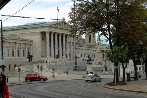 Ringstrasse, Vienna editorial stock image. Image of beautiful - 120090329