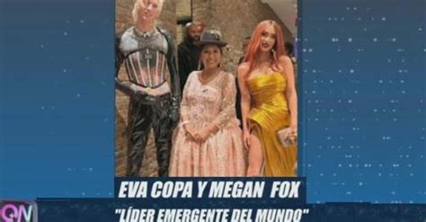 Eva Copa Y Megan Fox Fueron Galardonadas Como Las 100 Líderes