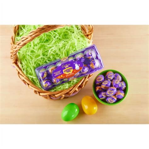 Cadbury Mini Caramel Egg Milk Chocolate Caramel Easter Candy Tray 3 8 Oz Kroger