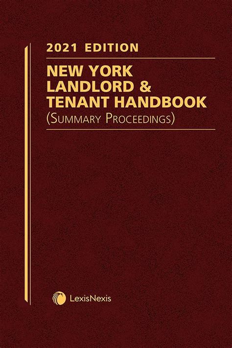 New York Landlord Tenant Handbook Summary Proceedings Edition