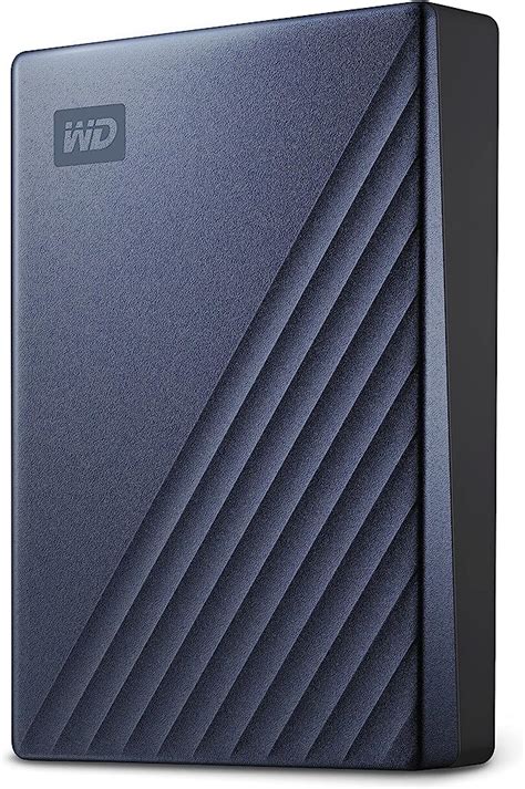 Wd 4tb My Passport Ultra Blue Portable External Hard Drive