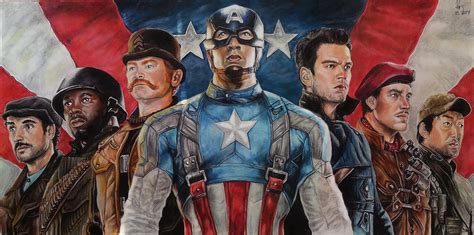 Howling Commandos by Marrannon on DeviantArt