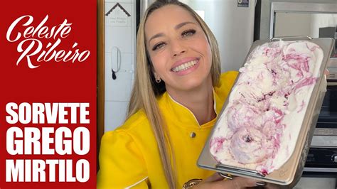 Sorvete De Iogurte Grego Frutas Vermelhas Receitas Paleo