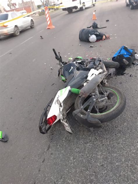 Muere Motociclista Tras Impactarse Con Una Combi En La M Xico Texcoco