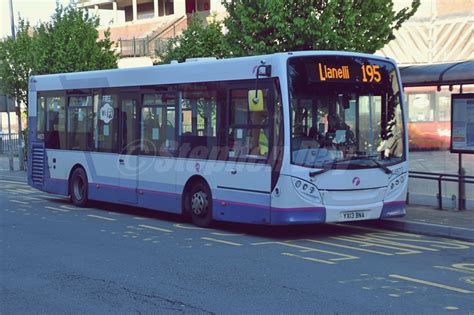 First Cymru Buses Yx Bna Adl Enviro Blue Stree Flickr