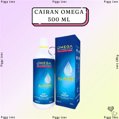 Jual Cairan Softlens Omega Ml Shopee Indonesia