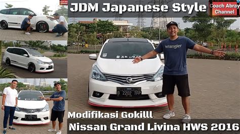 Review Modifikasi Grand Livina HWS 2016 Modif Simple Elegan JDM Style