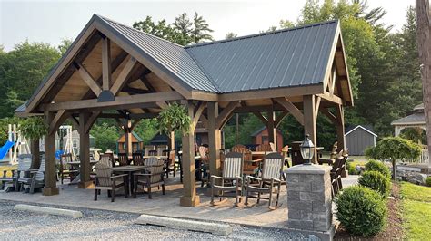 Timber Framed Pavilion Tri State Gazebo