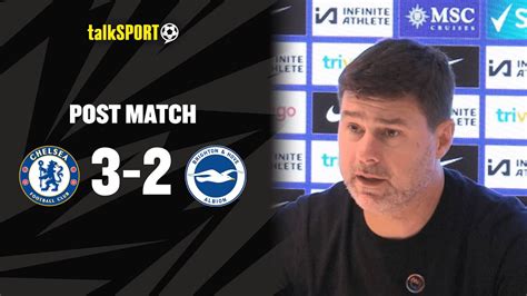 Mauricio Pochettino Reacts To His Man Side Win Against Brighton