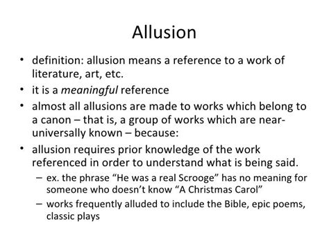 Allusion