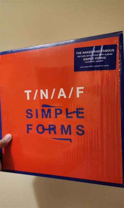 The Naked And Famous Simple Forms Black Vinyl Hobbies Toys