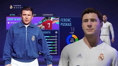 Ferenc Puskas Player Build Fifa 21 Pro Clubs Youtube