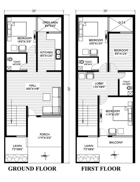 X Duplex House Plans West Facing Modern Vastu Plan