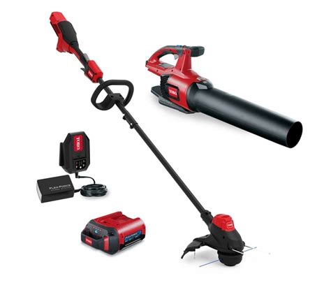 Toro 51881 60v Max Electric Battery String Trimmer Leaf Blower Combo Kit The Lawnmower Hospital