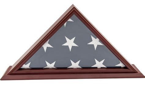 Decomil 5x9 Burialfuneralveteran Flag Elegant Display Case Etsy