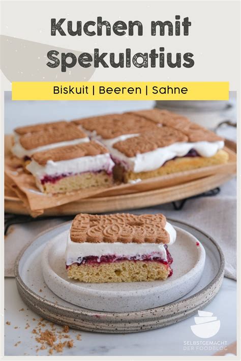 Spekulatius Kuchen Vom Blech Selbstgemacht Der Foodblog