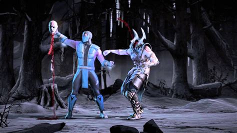 Mkx Sub Zero Klassic Head Rip Fatality Youtube