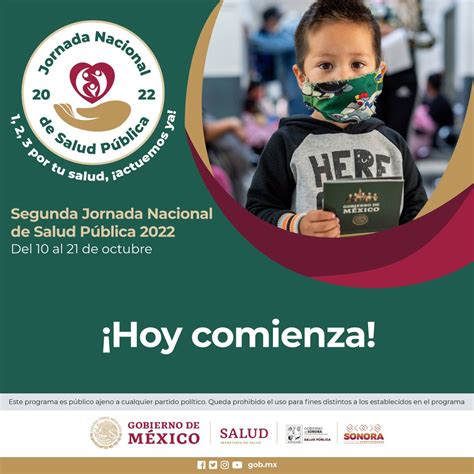 Salud Sonora On Twitter 🟢 ¡da Inicio La 2da Jornada Nacional De