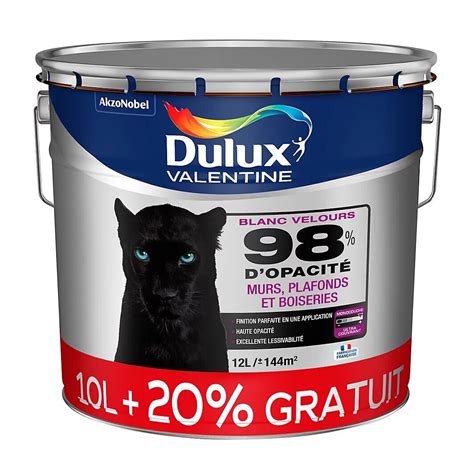 Promo Dulux Peinture Murs Plafonds Et Boiseries Dulux Valentine 98