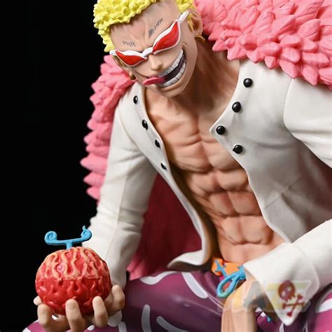 Anime One Piece Gk Donquixote Doflamingo Replace Head Pvc Figure Model