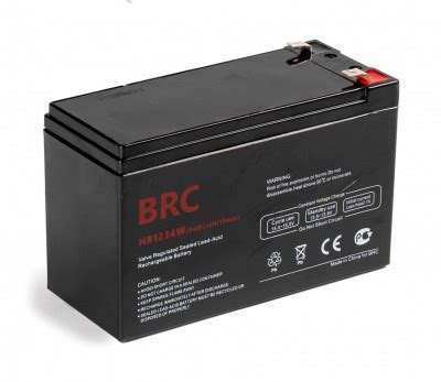 BRC HR1234W (12В, 9Ач) аккумуляторная батарея - Универсальные АКБ ...