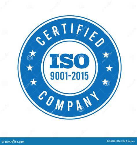 Iso 9001 2015 Certification Iso 90012015 Logo Iso 9000 Certification