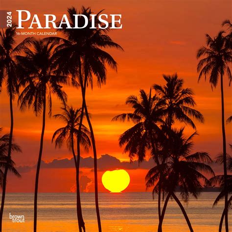 Paradise Square Wall Calendar Browntrout