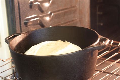 Cast Iron Pot No Knead Bread - Kitchen Coup