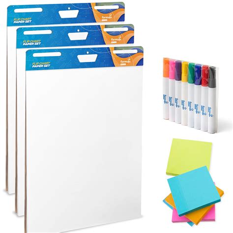 Buy Large Flip Chart Easel Pads Bundle With X Inch Sticky Flip