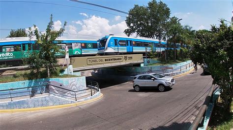 Tren Mitre Electrico Por Tunel Chacabuco Tigre Youtube