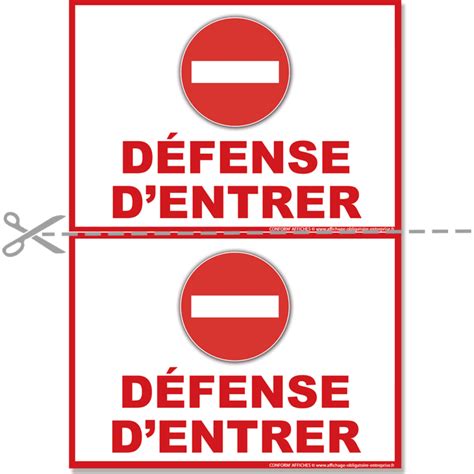 Panneau D Fense Dentrer Affiche En Pdf