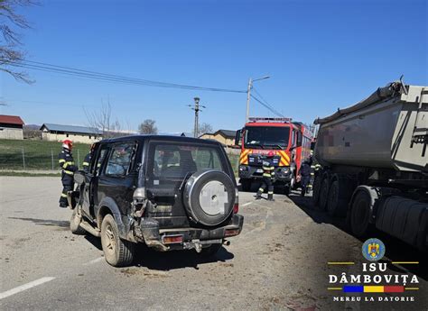 Accident grav la Viișoara Șoferul autoturismului lovit de TIR avea