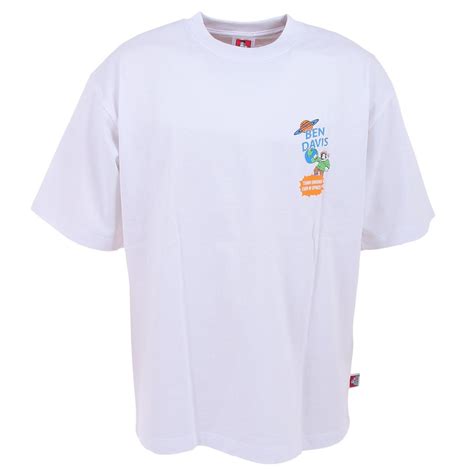 ベンデイビスBEN DAVISメンズ半袖Tシャツ メンズ コスミック 23580024 WHT スポーツ用品はスーパースポーツゼビオ