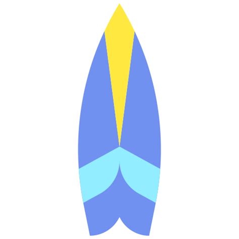 Surfboard Good Ware Flat Icon