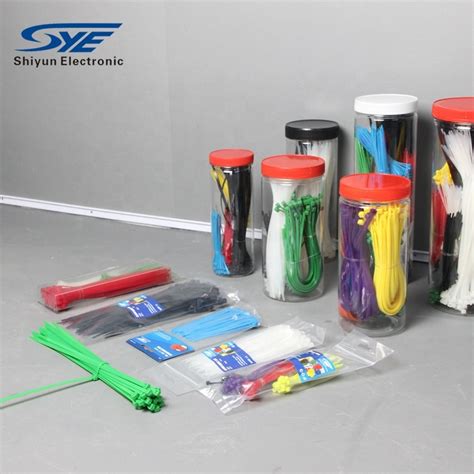 Plastic Zip Tie Tie Wrap Selflocking Nylon 66 Cable Ties China Approved