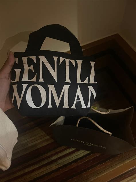 WTS LFB GENTLEWOMAN GW MICRO TOTE BAG BLACK Women S Fashion Bags