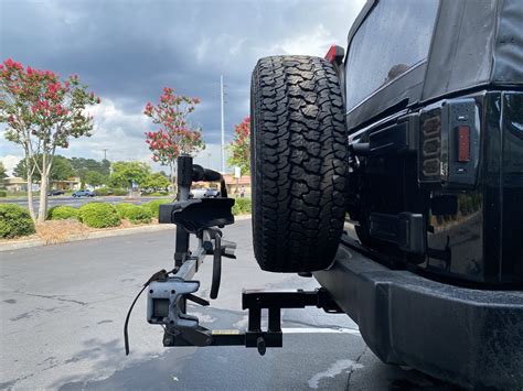 Thule T2 bike rack with dual hitch extender | Jeep Wrangler Forum