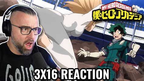 FIGHTING NAKED MY HERO ACADEMIA 3X16 REACTION Shiketsu High Lurking Boku No Hero Academia