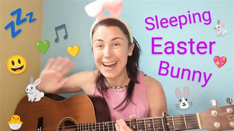 Sleeping Easter Bunny Song Beckybops 🐇🐰🎶💤😍sleeping Bunnies Song