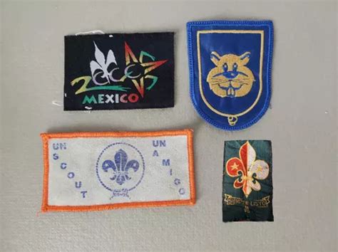 4 Parches Scouts Pack 85 Boy Scouts Mercadolibre