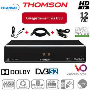 Pack Thomson Ths Hd Volts Pvr Via Usb Hdmi P Ritel