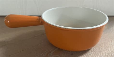 Le Creuset Fondue Caquelon Orange Cm F R Personen Acheter Sur